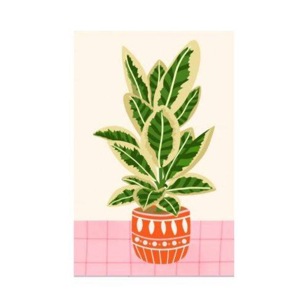 Ansichtkaart - plant