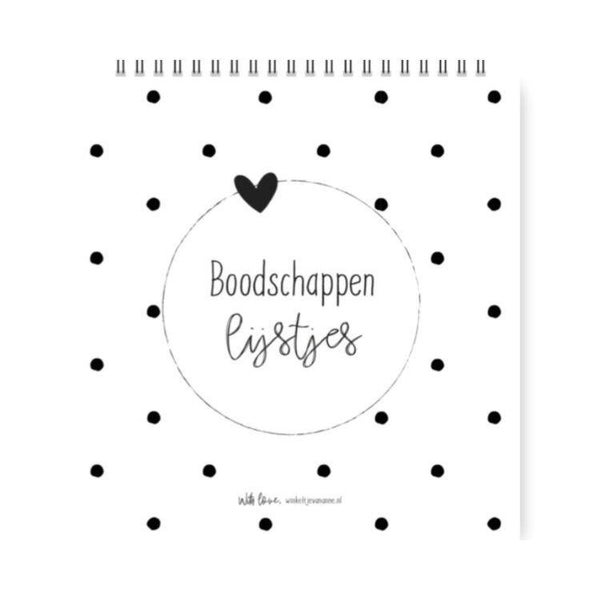 Boodschappen - lijstjes.