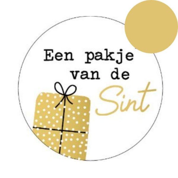 Sinterklaas stickers - 5 stuks