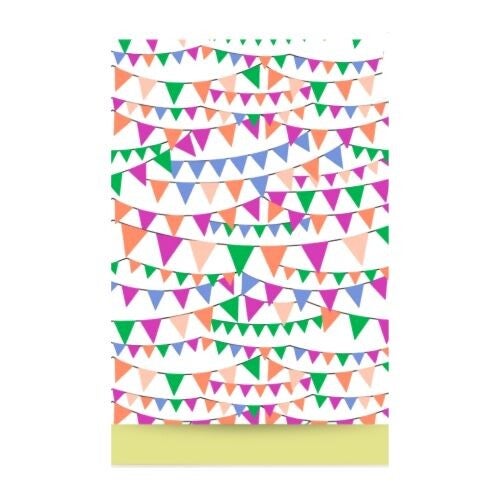 Cadeauzakjes met vlaggetjes.