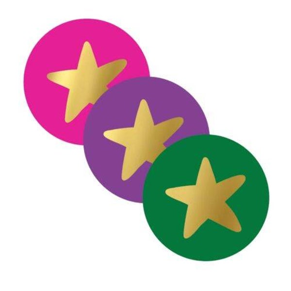 Stickers ster   (3 stuks )