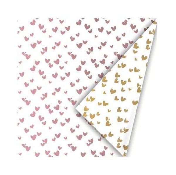 Inpakpapier - soft hearts