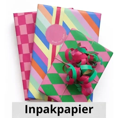 Inpakken met inpakpapier 30 x 200cm