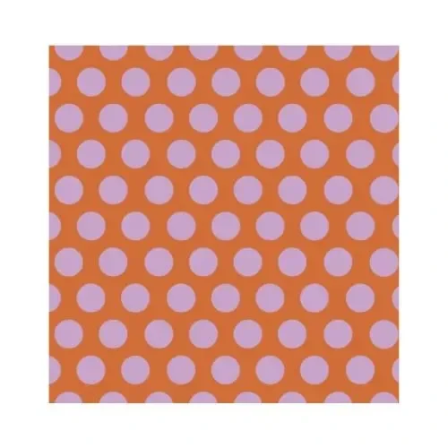 Inpakpapier vel met stippen.