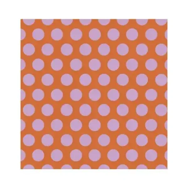 Inpakpapier vel met stippen.