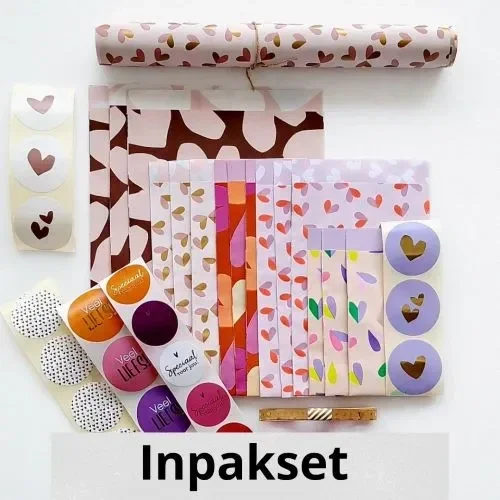 Inpakset met inpakmaterialen van Labelby62