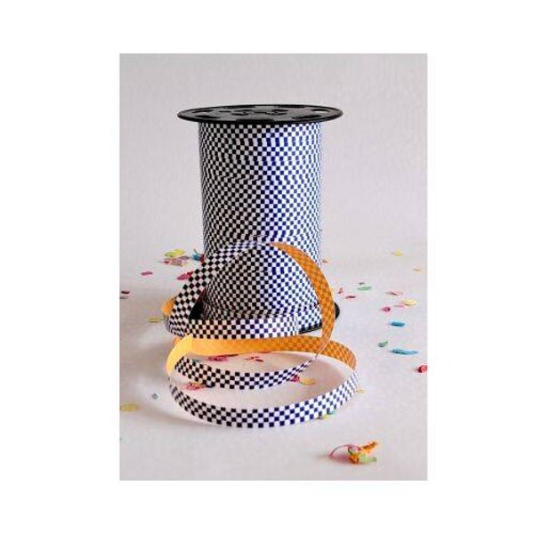 Krullint - blauw, oranje