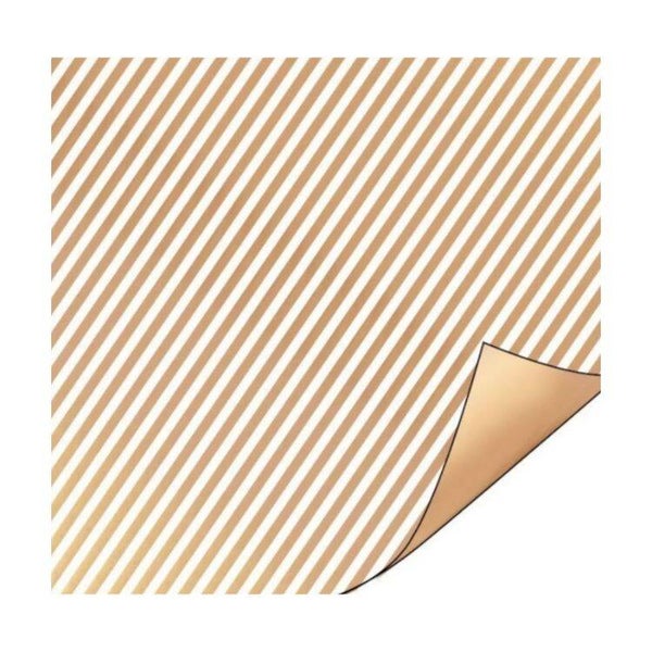 Goud inpakpapier voor Kerst.