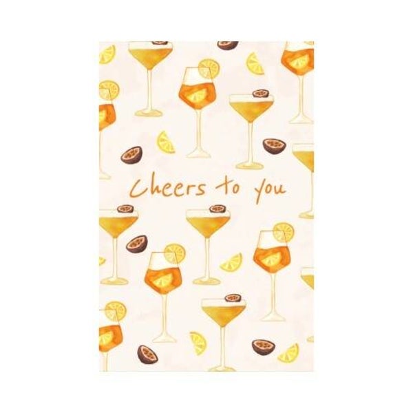 Wenskaart - cheers to you