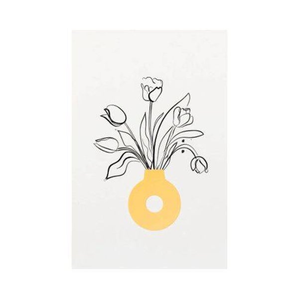 Wenskaart, een potje vol liefde.