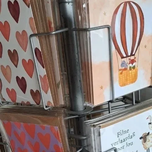 Unieke wenskaarten voor elke gelegenheid.