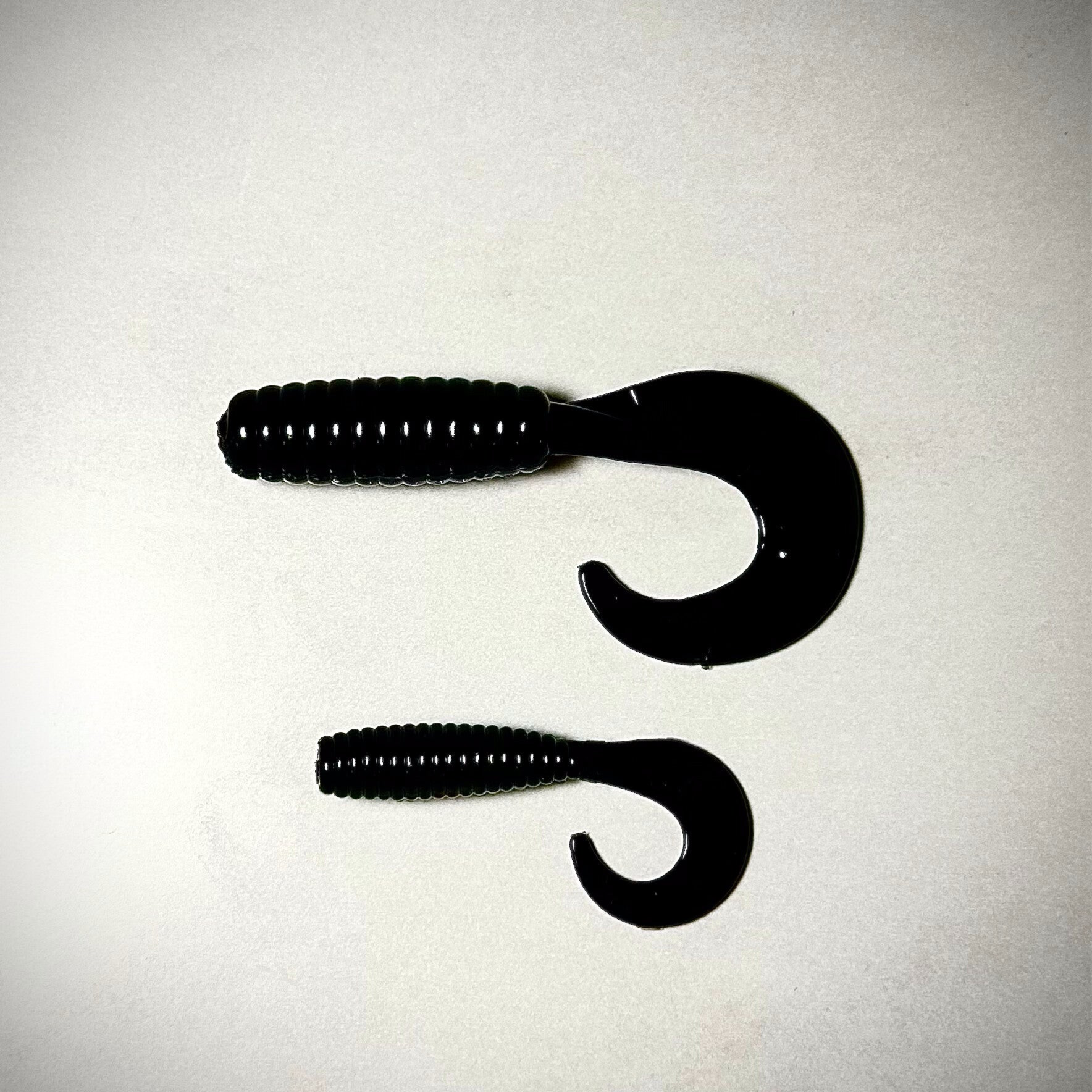 Black Curly Tail Grubs