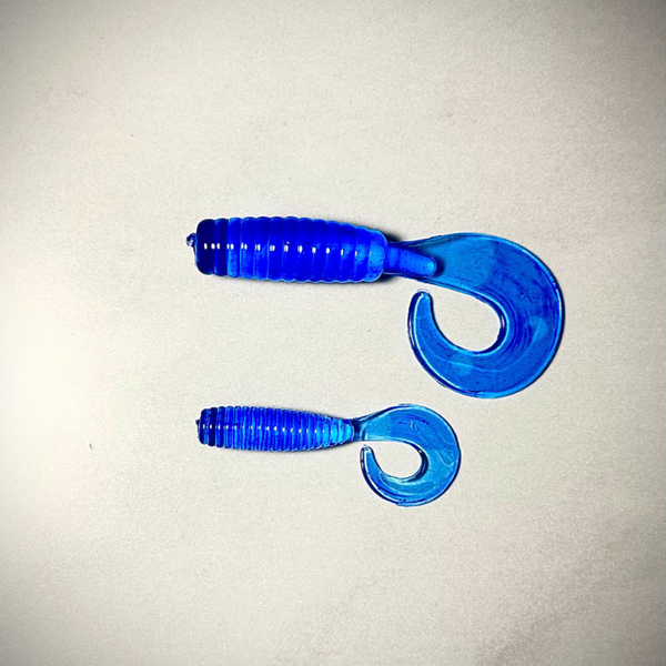 Blue Curly Tail Grubs
