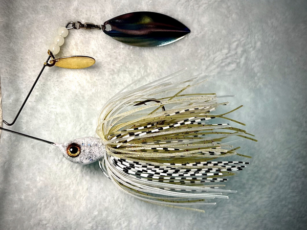 White Spinnerbait