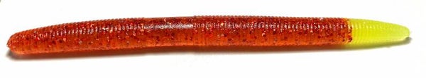 Red Worm w/ Chartreuse Tail
