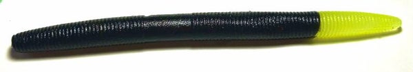 Black Worm w/ Chartreuse Tail