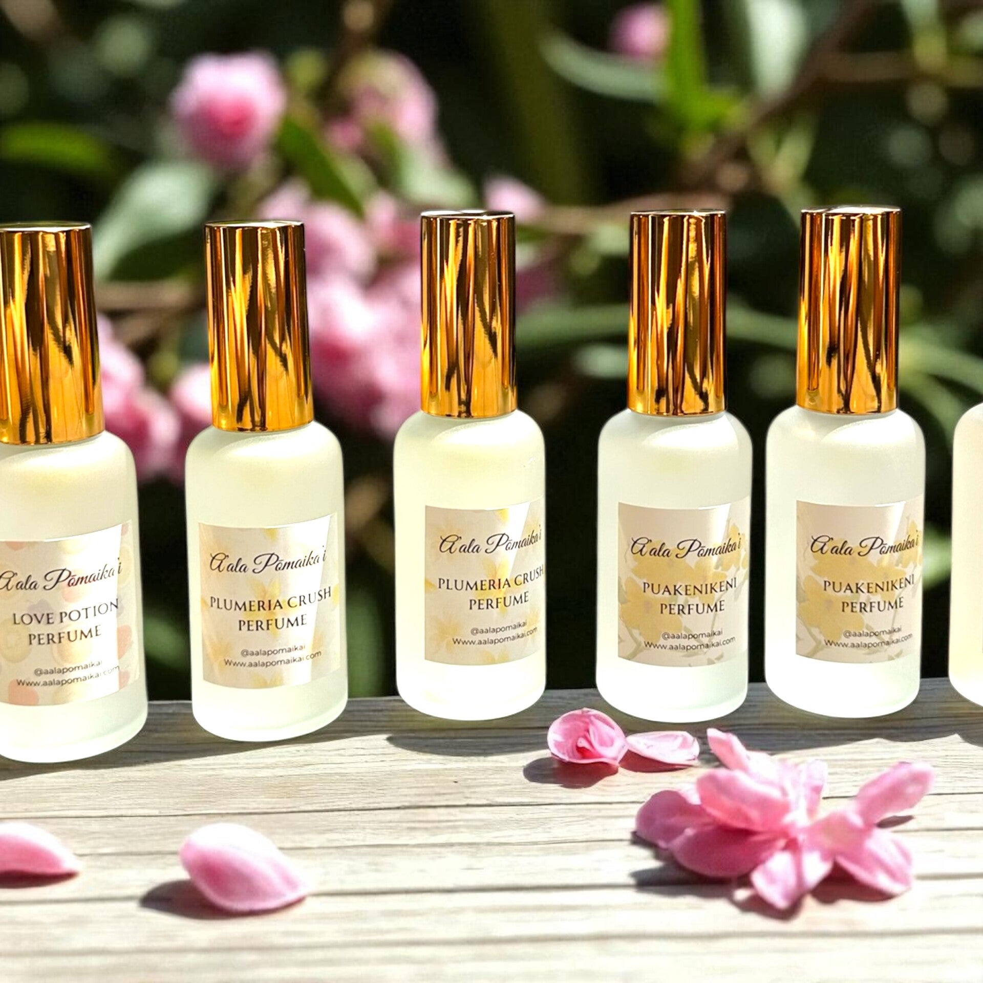 A’ala Pōmaika’i Large Perfume Bottles