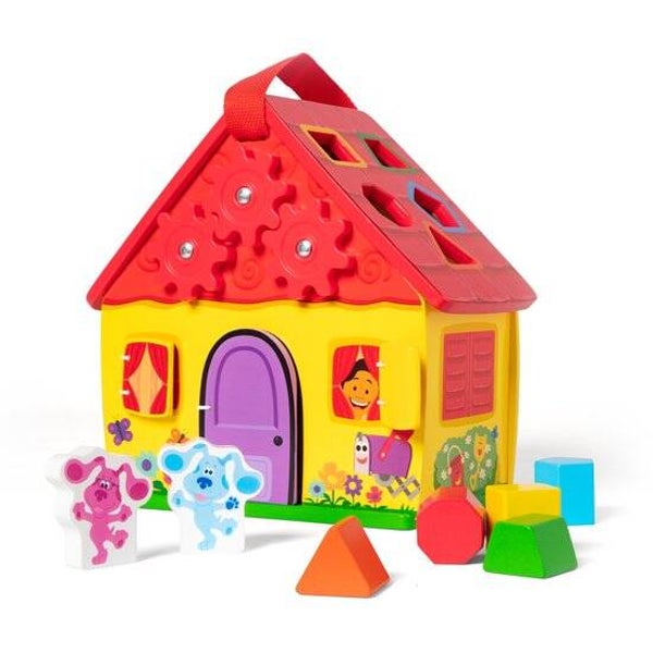 Blues Clues & you wooden take-along House