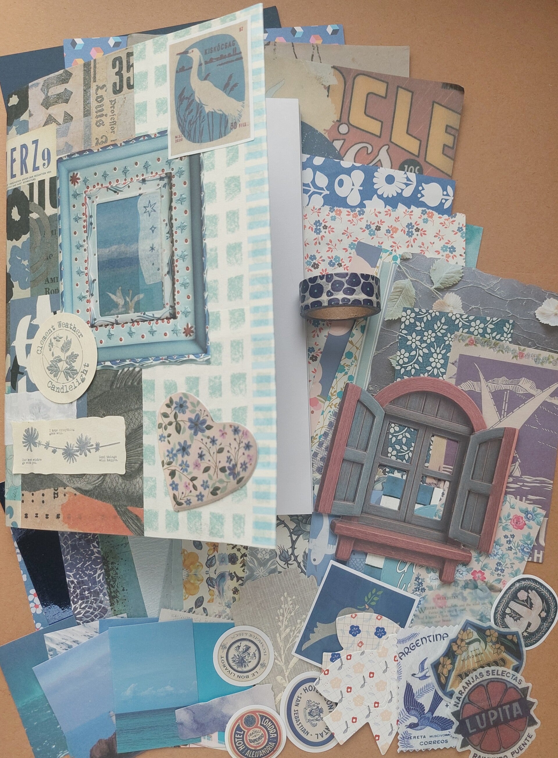 Startbundels | journal blauw