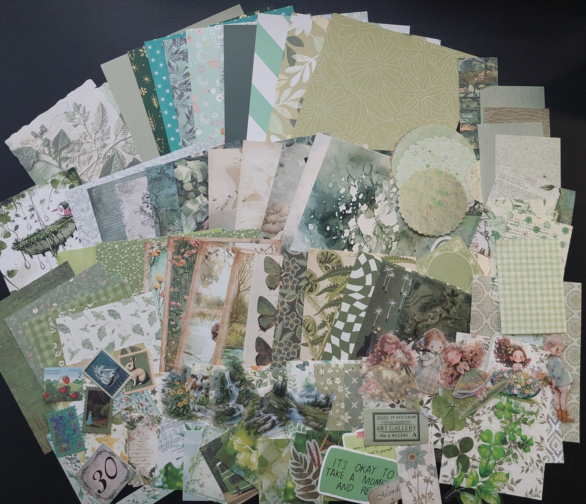 Papierpakket | groen