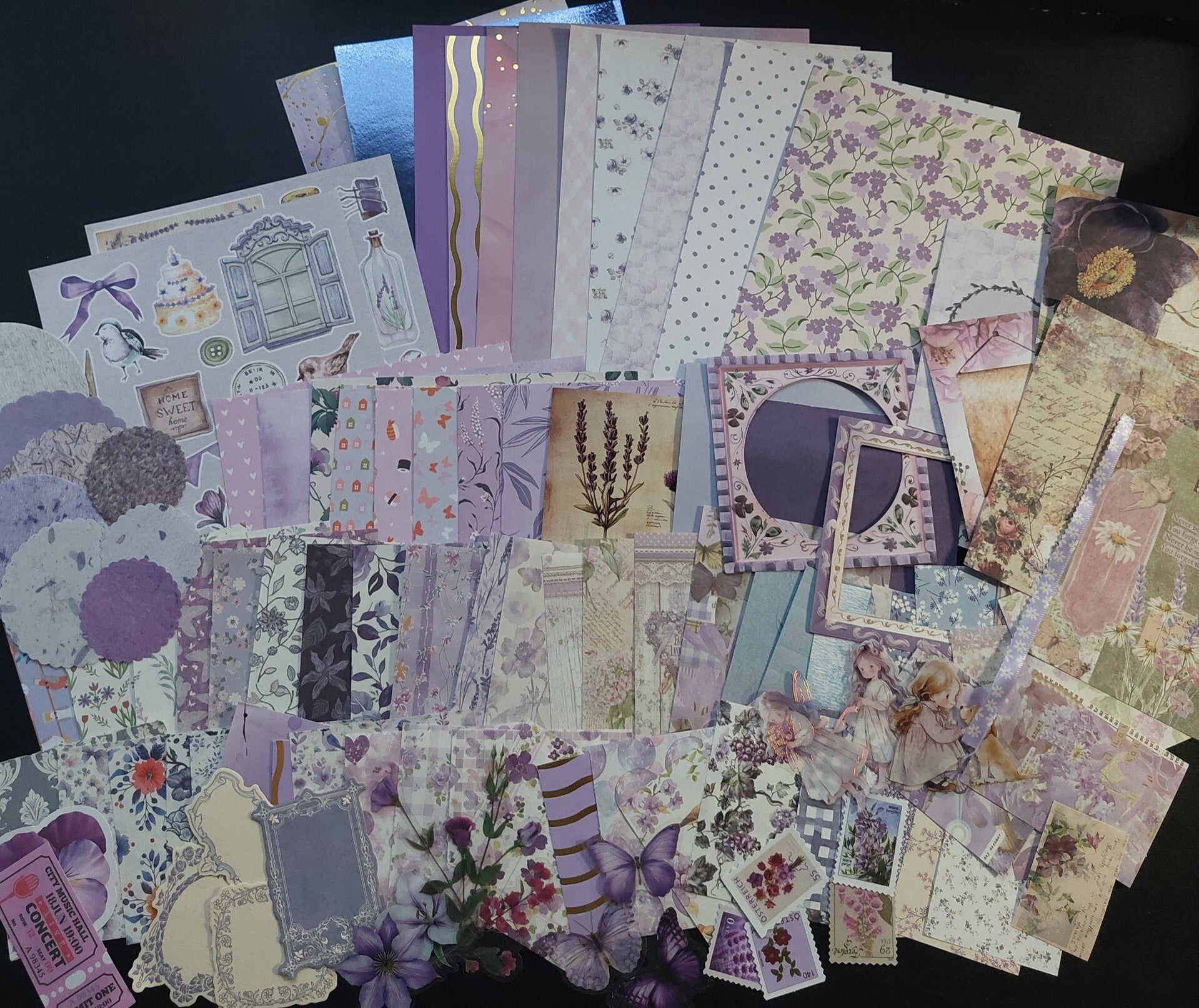 Papierpakket | paars