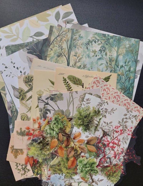 Papierpakket | bloemen