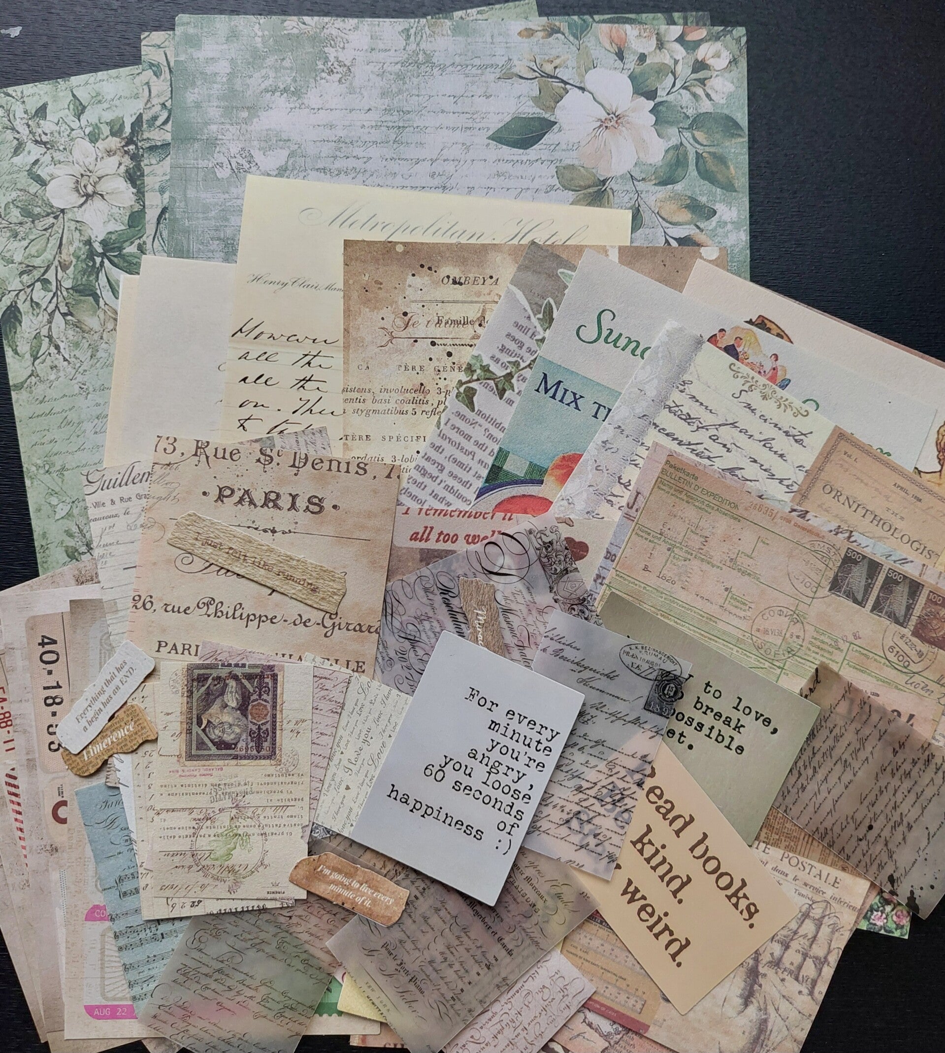 Papierpakket | teksten