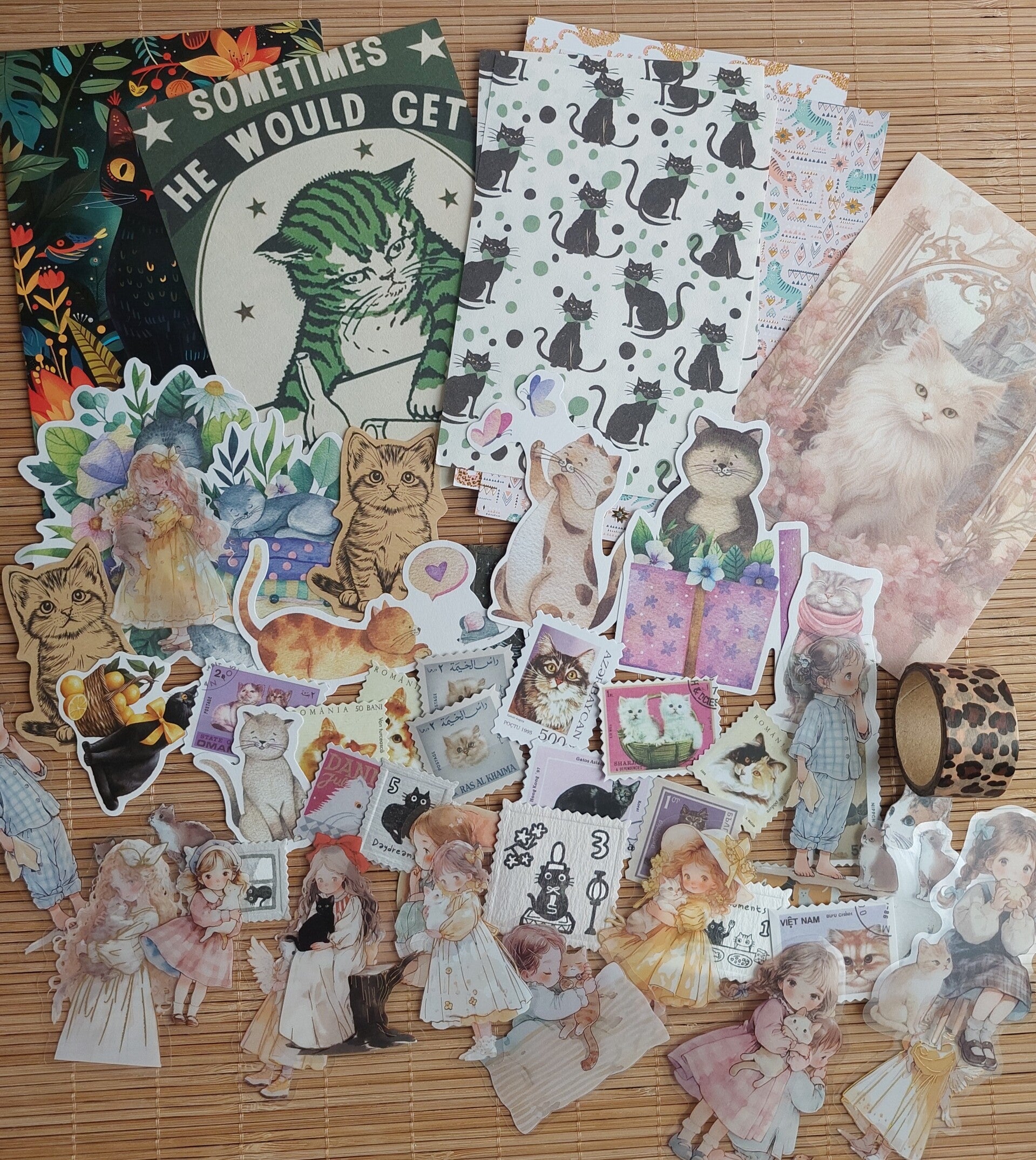 Papierpakket 50 stuks | katten