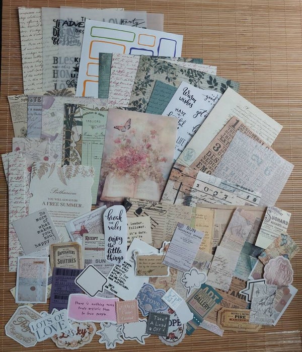 Papierpakket 50 stuks | teksten