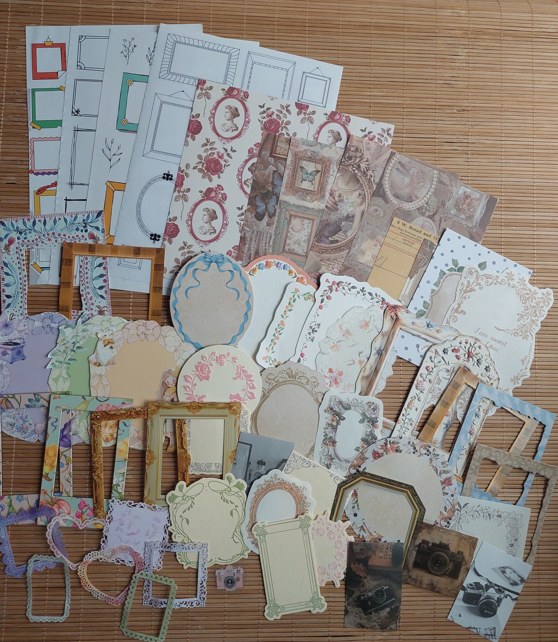 Papierpakket 50 stuks | in een lijstje