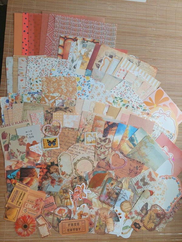 Papierpakket | oranje