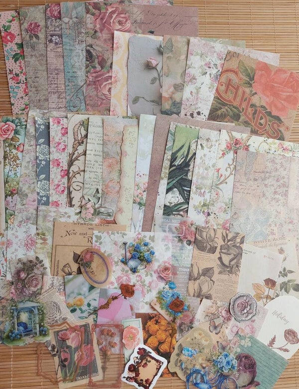Papierpakket 50 stuks | rozen