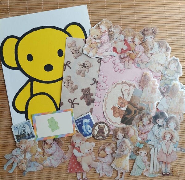 Papierpakket 25 stuks | teddybeer