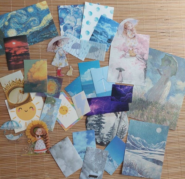 Papierpakket 25 stuks | het weer