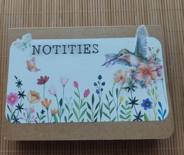 Notitieblok groot vogel