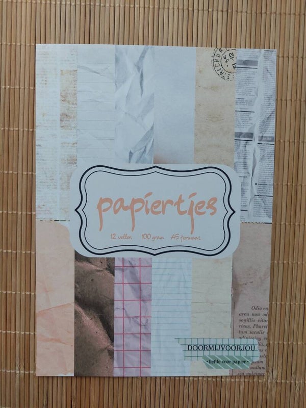Papiervellen papiertjes