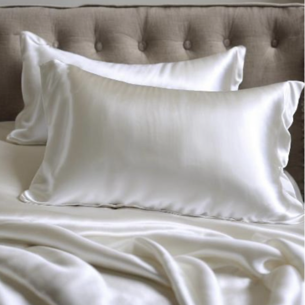 Natural White 19 Momme Silk Pilowcase