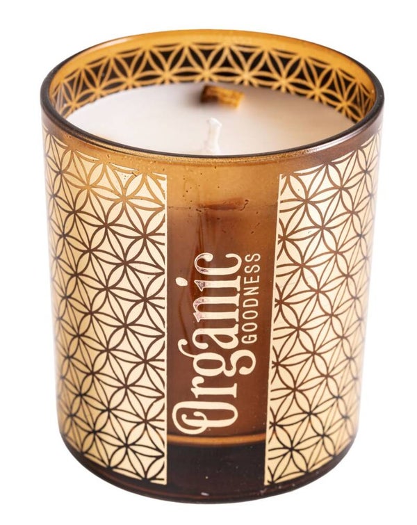 Organic Sojawachskerze - Palo Santo und Zeder