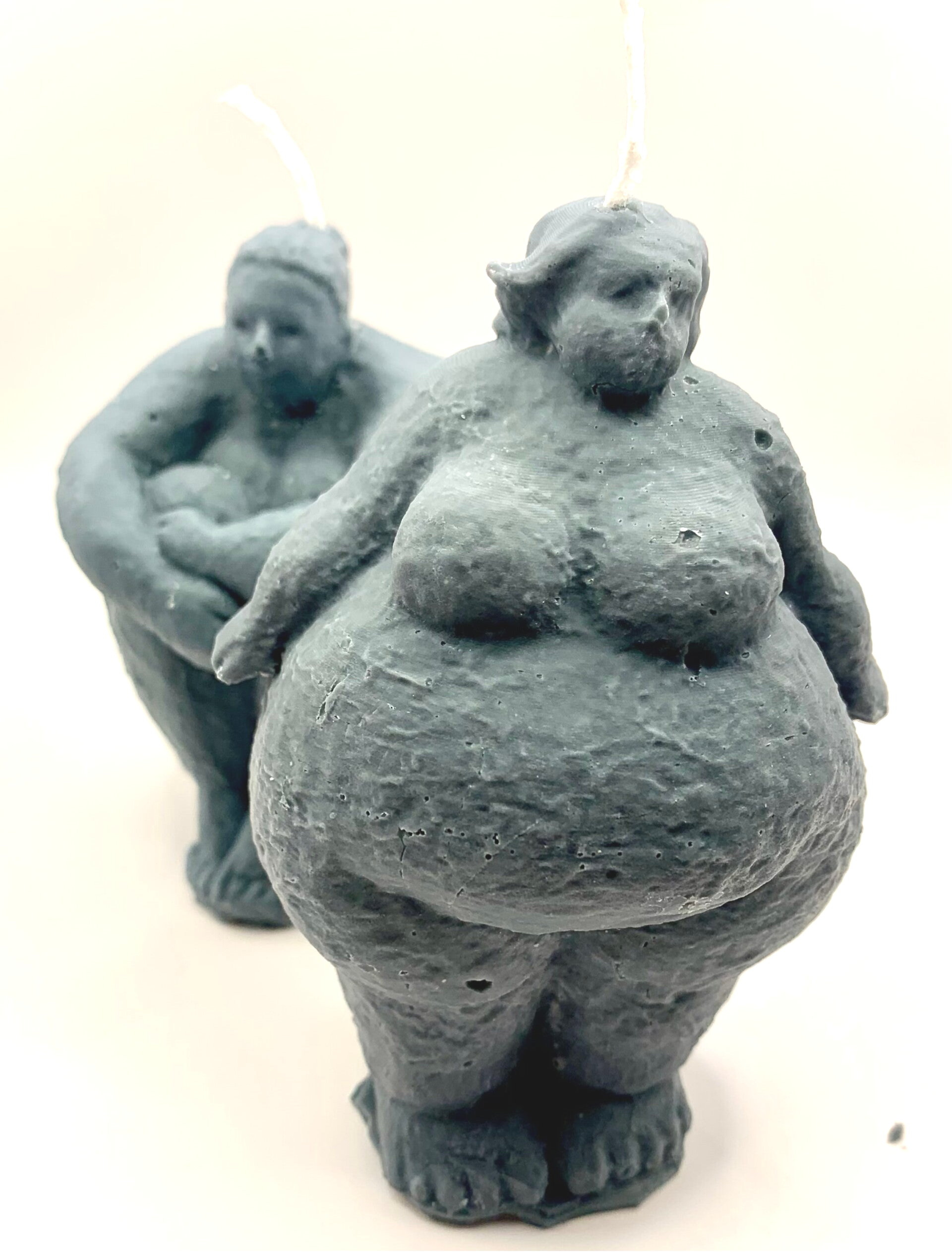 Velours Noir - Anthracite - Femme