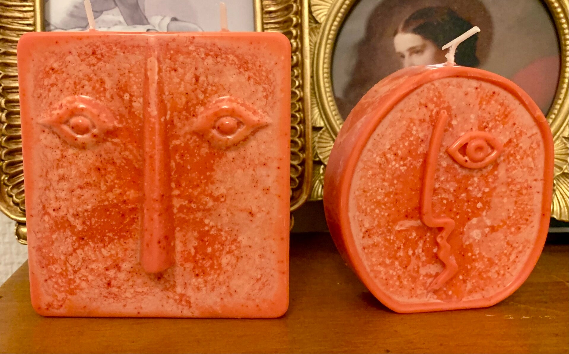 Fleurs d'Hiver - Corail - Visages