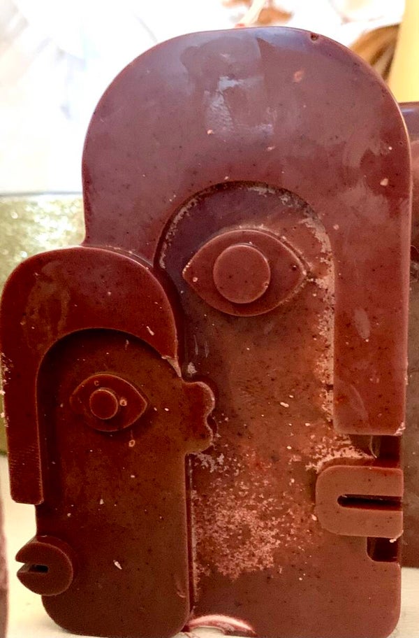 Fleur Noire - Prune - Visage double