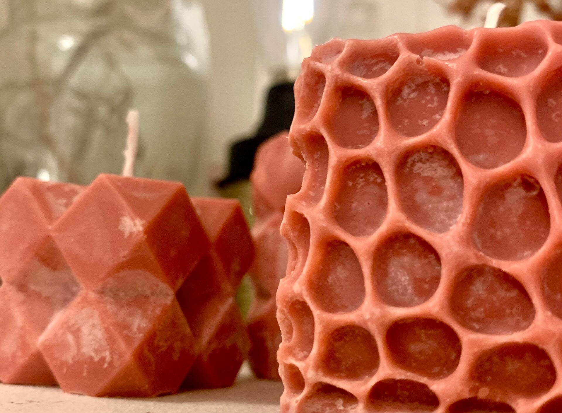 La passion du Chocolat - Rose poudré - Eponge Carrée