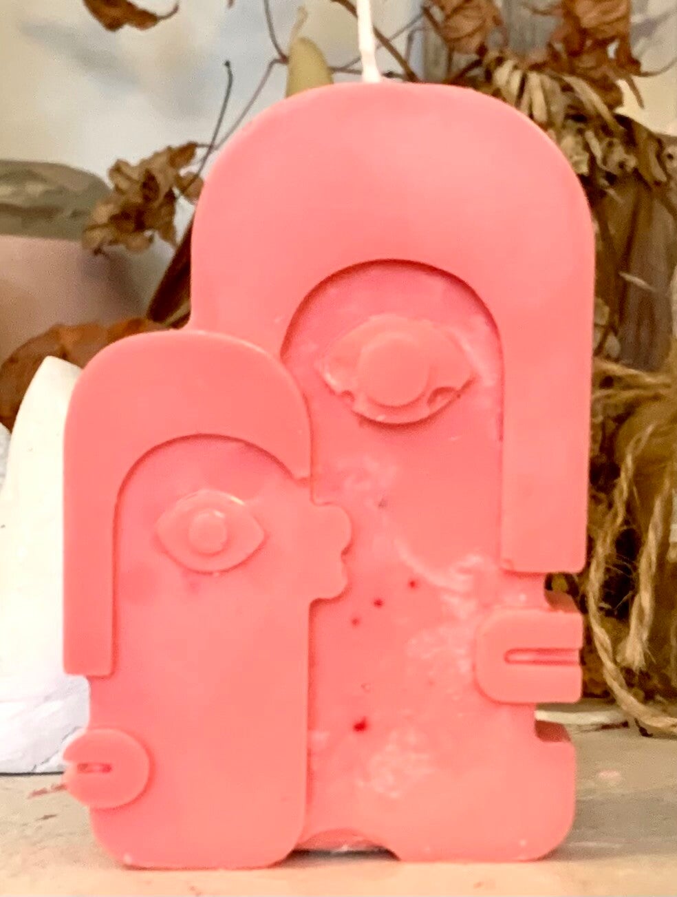 Champagne et roses - Rose Barbie - Visage Double