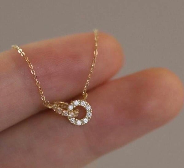 Eternal Elegance: Sterling Silver Gemstone Necklace