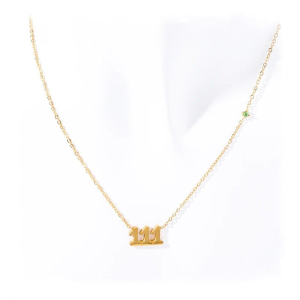 Angel number necklace