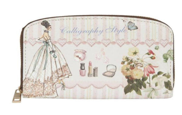 Clayre& Eef Portemonnee Galligraphy Style