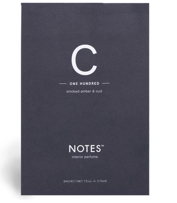 Notes Scented Sachet C - Hundred