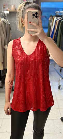 Débardeur à sequins