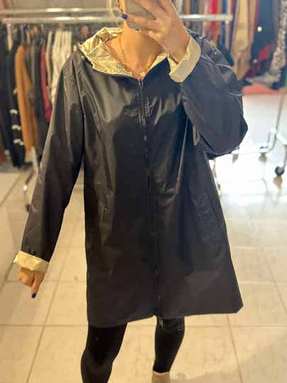 Parka imperméable réversible