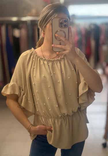 Top à perles